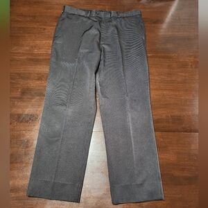 Alfani Black Pinstripe Flat Front Dress Pants